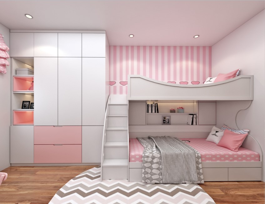 Phòng ngủ đẹp sẽ tạo niềm vui cho con