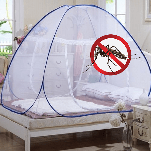 Dùng màn chống muỗi cho bé 